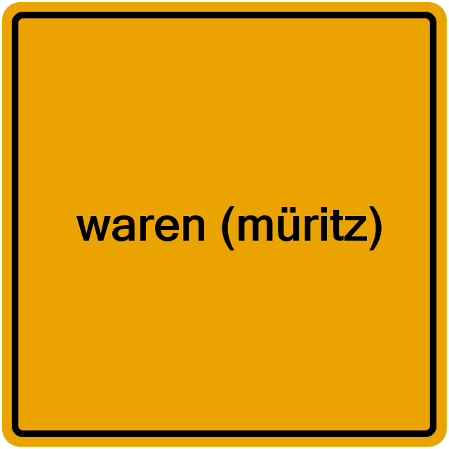 Einwohnermeldeamt24  waren (müritz)